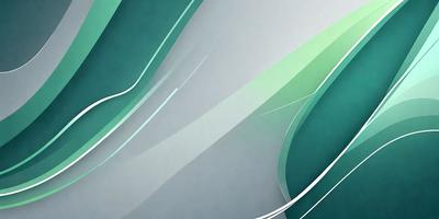 The primary subject of the image is a colorful, abstract design featuring a mix of green, blue, and white colors. The setting is a white wall, which serves as the background for the artwork. The visual style appears to be a combination of digital art and illustration, creating a vibrant and dynamic appearance. The overall atmosphere of the image is lively and engaging, with the colorful design capturing the viewer's attention.