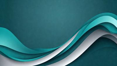 The primary subject of the image is a blue and white wave pattern. The setting is a blue background, which creates a visually appealing contrast with the wave pattern. The visual style is a combination of digital art and illustration, giving the image a modern and artistic appearance. The dominant colors are blue and white, which evoke a sense of calmness and tranquility.