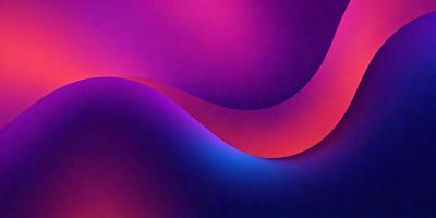 The primary subject of the image is a purple and blue wave-like pattern. The setting is a purple background, and the visual style appears to be a digital art or illustration. The dominant colors in the image are purple and blue, creating a calm and soothing atmosphere.