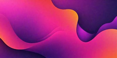 The primary subject of the image is a pink and purple abstract art piece. The setting is a purple background, and the visual style is a digital art or illustration. The dominant colors are pink and purple, creating a warm and vibrant atmosphere.