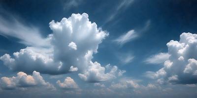 The primary subject of the image is a cloud in the sky. The cloud is large and white, and it appears to be floating in a blue sky. The setting is outdoors, with the cloud being the main focus of the scene. The visual style of the image is a photo, capturing the beauty of the cloud in its natural environment. The colors in the image are predominantly blue and white, creating a serene and peaceful atmosphere.