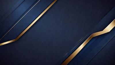 The primary subject of the image is a blue background with gold stripes. The setting is a dark room, and the visual style appears to be a pattern or texture. The dominant colors are blue and gold, creating a calm and sophisticated atmosphere.