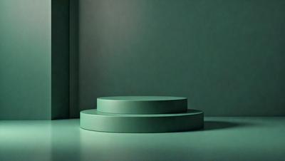 The primary subject of the image is a green square or block, which is the main object, scene, or focus of the image. The setting or background is a green wall, and the visual style appears to be a photo. The colors and mood of the image are predominantly green, creating a calm and serene atmosphere.