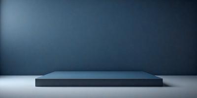 The primary subject of the image is a blue wall. The setting is a room with a blue wall, and the visual style is a photo. The dominant colors are blue, and the overall atmosphere is calm and serene.