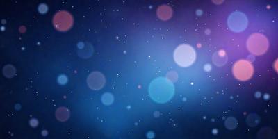 The primary subject of the image is a blue sky filled with bright, colorful, and swirling stars. The setting is a night sky, and the visual style is a combination of a photo and digital art. The colors and mood of the image are vibrant and lively, with the blue sky and stars creating a sense of wonder and exploration.