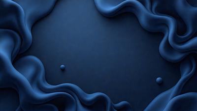 The primary subject of the image is a blue background with a white dot in the center. The setting appears to be a dark, possibly futuristic environment. The visual style of the image is digital art, as it is a close-up of a blue and white background with a white dot. The colors and mood of the image are predominantly dark and moody, with the blue background and white dot providing a contrasting element of brightness.