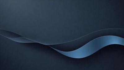 The primary subject of the image is a blue wave or a blue ocean wave. The setting is a dark blue background, which creates a contrasting effect with the blue wave. The visual style appears to be a digital art or illustration, as the wave is depicted in a smooth and detailed manner. The colors and mood of the image are predominantly blue, giving it a calm and serene atmosphere.