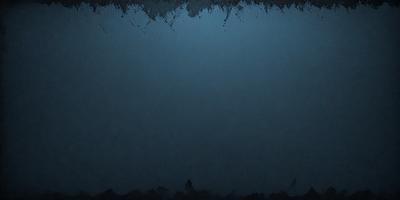 The primary subject of the image is a blue background with a few black streaks. The setting is a dark room, and the visual style appears to be a digital art or illustration. The colors and mood of the image are predominantly dark and moody, with the blue background providing a contrasting element.
