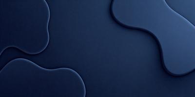 The primary subject of the image is a blue background with a pattern of circles. The setting is a dark room, and the visual style appears to be a digital art or illustration. The dominant colors are blue and black, creating a calm and serene atmosphere.