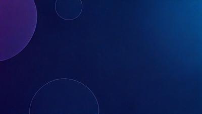 The primary subject of the image is a blue background with a pattern of circles. The setting is a dark, starry night, and the visual style is a combination of a photo and a digital art. The dominant colors are blue and black, creating a calm and serene atmosphere.