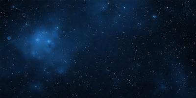 The primary subject of the image is the night sky filled with stars. The setting is a dark, star-filled sky, and the visual style is a photo of the night sky. The colors and mood of the image are predominantly dark and serene, with the stars providing a sense of wonder and tranquility.