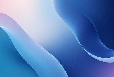 The primary subject of the image is a blue background with a pattern of swirls and curves. The setting is a blue sky, and the visual style appears to be a digital art or illustration. The dominant colors are blue and white, creating a calm and serene atmosphere.