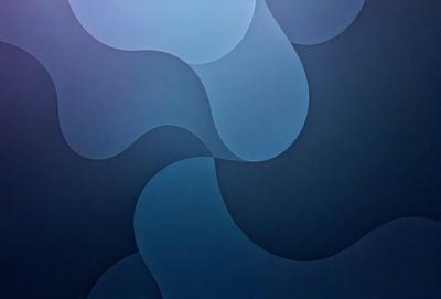 The primary subject of the image is a blue and white pattern, which appears to be a digital art or illustration. The setting is a dark blue background, creating a contrasting effect with the pattern. The visual style suggests that the image is a creative and artistic representation, rather than a photo or a clipart. The dominant colors are blue and white, giving the image a calm and soothing atmosphere.