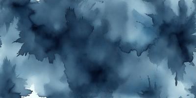The primary subject of the image is a blue cloudy sky. The setting is a cloudy blue sky with a few darker areas. The visual style is a painting or drawing, with a focus on the cloudy sky. The colors and mood are predominantly blue, creating a calm and serene atmosphere.
