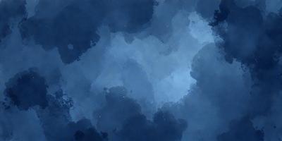 The primary subject of the image is a blue sky with a cloudy pattern. The setting is a nighttime sky, and the visual style is a combination of a photo and digital art. The colors are predominantly blue, and the overall atmosphere is serene and peaceful.