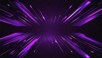 Purple, black, and white colors dominate the image. The primary subject is a purple background with a pattern of purple and white lines. The setting is a dark background, which contrasts with the bright purple lines. The visual style is a digital art or illustration, creating a unique and eye-catching design. The colors and mood convey a sense of depth and intrigue, inviting the viewer to explore the pattern further.