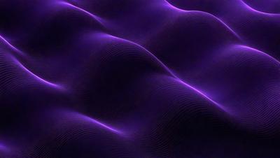 The primary subject of the image is a purple, wavy surface that resembles a body of water. The setting is a dark, purple background that contrasts with the wavy surface. The visual style is a digital art or illustration, creating a unique and intriguing appearance. The colors and mood of the image are predominantly purple, giving it a mysterious and captivating atmosphere.