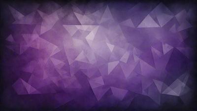 The primary subject of the image is a purple background with a geometric pattern. The setting is a dark, purple-toned environment, which creates a moody atmosphere. The visual style is a combination of digital art and illustration, as the geometric pattern is created using a digital medium. The dominant colors in the image are purple and black, with the geometric pattern adding a touch of contrast and visual interest.