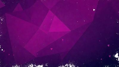 The primary subject of the image is a purple geometric pattern. The setting is a dark purple background, which creates a contrast with the geometric pattern. The visual style is a digital art or illustration, as the pattern is intricate and well-defined. The dominant colors are purple and black, giving the image a moody and artistic atmosphere.