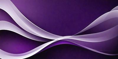 The primary subject of the image is a purple background with a white, flowing design. The setting is a purple wall, and the visual style is a digital art or illustration. The dominant colors are purple and white, creating a calm and soothing atmosphere.