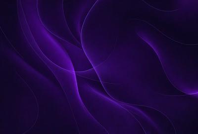The primary subject of the image is a purple background with a pattern of swirls and curves. The setting is a purple background, which creates a unique and visually striking scene. The visual style of the image is a combination of digital art and illustration, giving it a modern and artistic appearance. The dominant colors in the image are purple and blue, creating a calm and soothing atmosphere.