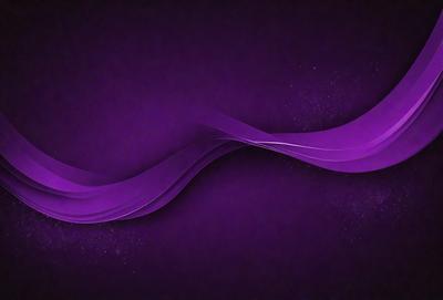 The primary subject of the image is a purple wave, which is the main object, scene, or focus of the image. The setting or background is a purple surface, which adds to the overall atmosphere of the image. The visual style of the image is digital art, as it is a digital representation of a wave. The colors and mood of the image are predominantly purple, creating a calm and serene atmosphere.