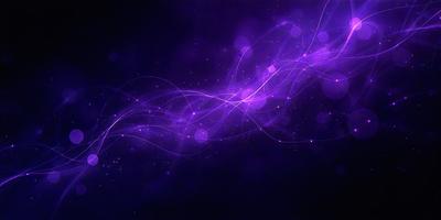 The primary subject of the image is a purple and white swirl pattern. The setting is a dark background, which contrasts with the swirl pattern. The visual style is a digital art or illustration, creating a unique and eye-catching design. The colors and mood of the image are predominantly purple and white, giving it a calming and soothing atmosphere.