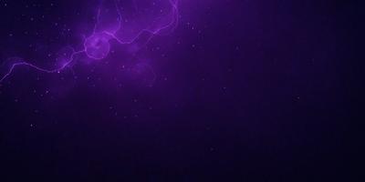 The image features a purple sky with a few stars scattered throughout. The sky appears to be a mix of purple and black, creating a dramatic and moody atmosphere. The stars are positioned in various locations, adding depth and interest to the scene. The overall visual style of the image is a combination of photo and digital art, giving it a unique and artistic appearance.