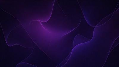 The primary subject of the image is a purple, swirling, and flowing pattern. The setting is a dark purple background, which creates a striking contrast with the swirling pattern. The visual style appears to be a digital art or illustration, as the swirls and flowing lines are intricately detailed. The dominant colors are purple and black, giving the image a moody and dramatic atmosphere.