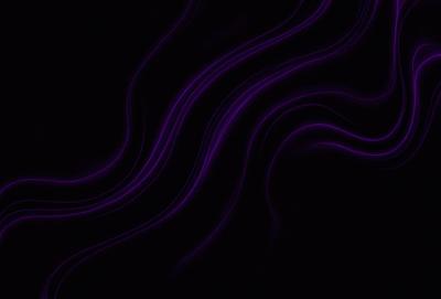 The primary subject of the image is a purple, flowing, and swirling pattern. The setting is a dark background, which contrasts with the purple pattern. The visual style appears to be a digital art or illustration, as the purple pattern is the main focus of the image. The colors and mood of the image are predominantly purple, creating a sense of calmness and tranquility.
