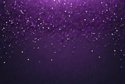 Purple glittery stars on a purple background.