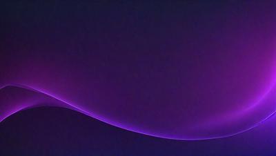 The primary subject of the image is a purple background with a blue wave-like pattern. The setting is a dark room, and the visual style appears to be a digital art or illustration. The dominant colors are purple and blue, creating a calm and serene atmosphere.