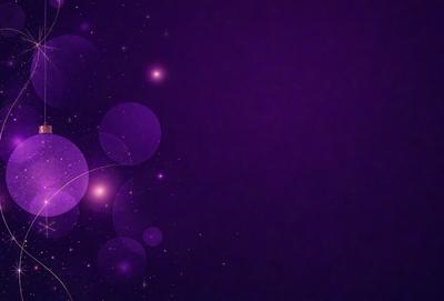 The primary subject of the image is a purple background with a pattern of purple and white circles. The setting is a space-themed background, which adds to the visual style. The image is a digital art piece, showcasing a creative and unique design. The dominant colors are purple and white, giving the image a calm and serene atmosphere.