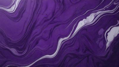 Purple and white swirls on a purple background.