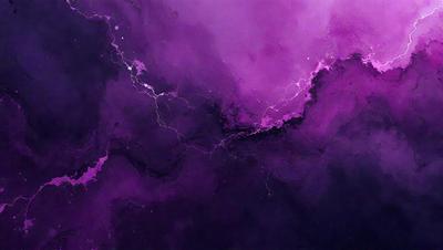 The primary subject of the image is a purple background with a lightning bolt design. The setting is a dark, purple-colored space, which creates a dramatic and moody atmosphere. The visual style is a combination of digital art and illustration, as the lightning bolt design is created using a combination of these techniques. The colors and mood of the image are predominantly purple, with the lightning bolt adding a touch of contrast and energy to the overall scene.