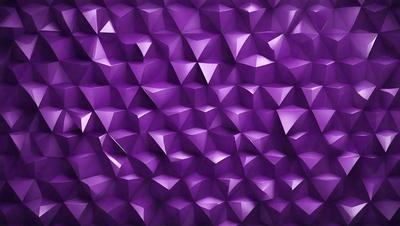 Purple, geometric, textured, and abstract.