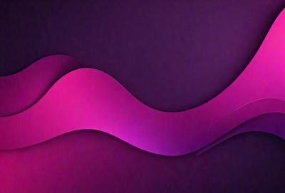The primary subject of the image is a pink, curved, and flowing design. The setting is a dark background, which contrasts with the vibrant pink color of the design. The visual style appears to be a digital art or illustration, as it is a smooth, flowing line that is characteristic of digital artwork. The colors and mood of the image are predominantly pink, creating a sense of warmth and femininity.