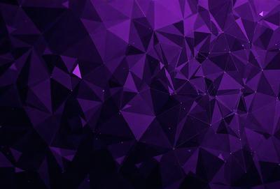 The primary subject of the image is a purple geometric pattern, which is the main object, scene, or focus of the image. The setting or background is a purple and white geometric pattern, which creates a visually striking and unique atmosphere. The visual style of the image is a combination of digital art and illustration, as it features a complex and intricate design. The dominant colors in the image are purple and white, which contribute to the overall mood of the image, which can be described as artistic, creative,