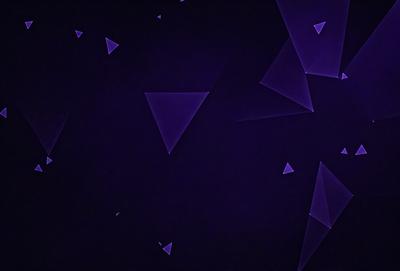 The primary subject of the image is a purple background with geometric shapes, such as triangles, scattered throughout the scene. The visual style appears to be a combination of digital art and illustration, creating a unique and intriguing pattern. The colors and mood of the image are predominantly purple, which gives it a calm and soothing atmosphere.