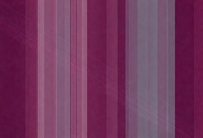 The primary subject of the image is a purple and pink striped pattern. The setting is a wall, and the visual style appears to be a digital art or illustration. The dominant colors in the image are purple and pink, creating a vibrant and lively atmosphere.