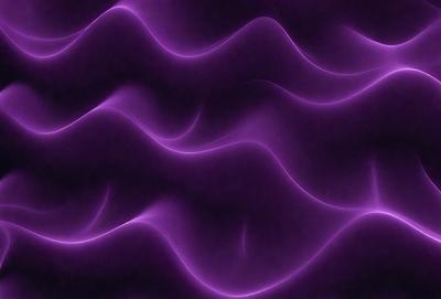 The primary subject of the image is a purple, swirling pattern that resembles a purple lightning bolt. The setting is a dark background, which contrasts with the purple pattern. The visual style is a digital art or illustration, as the purple lightning bolt appears to be a digital creation. The colors and mood of the image are predominantly purple, creating a sense of energy and movement.