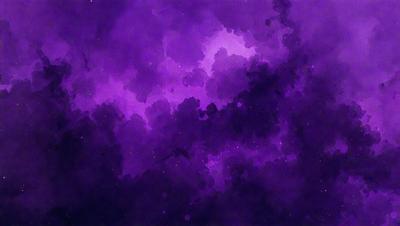 The primary subject of the image is a purple cloudy sky. The setting is a purple background, which creates a unique and artistic visual style. The colors and mood of the image are predominantly purple, giving it a calming and serene atmosphere.