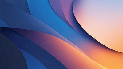 The primary subject of the image is a blue and purple spiral pattern. The setting is a blue background, and the visual style appears to be a digital art or illustration. The dominant colors are blue and purple, creating a calm and soothing atmosphere.