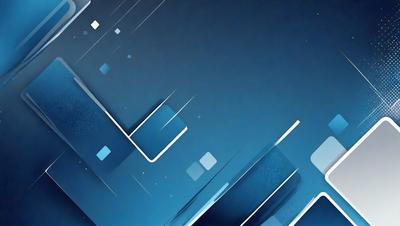 The primary subject of the image is a blue background with a pattern of white squares. The setting appears to be a digital art or illustration, as the background is not a natural or realistic environment. The visual style is a combination of digital art and illustration, creating a unique and artistic appearance. The colors and mood of the image are predominantly blue and white, giving it a calm and serene atmosphere.