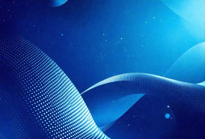 The primary subject of the image is a blue, swirling pattern that resembles a spiral or a wavy design. The setting is a dark blue background, which contrasts with the swirling pattern. The visual style appears to be a digital art or illustration, as the pattern is intricate and detailed. The colors and mood of the image are predominantly dark and moody, with the blue hue creating a sense of depth and mystery.