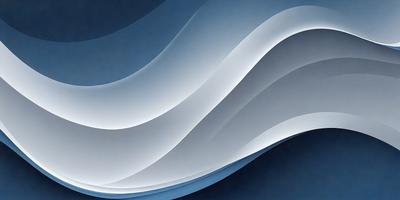 The primary subject of the image is a large, white, and blue wave. The wave is the main focus of the image, and it appears to be a digital art or illustration. The setting is a blue background, which complements the colors of the wave. The visual style gives the impression of a dynamic and flowing motion, as the wave seems to be in motion. The colors and mood of the image are predominantly blue, which creates a sense of calmness and tranquility.