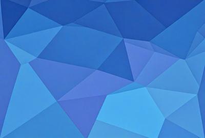 The primary subject of the image is a blue background with a geometric pattern. The setting is a blue sky, and the visual style is a digital art or illustration. The dominant colors are blue and white, creating a calm and serene atmosphere.