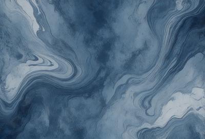 The primary subject of the image is a blue and white ocean wave. The setting is the ocean, with the wave crashing against the surface. The visual style is a digital art or illustration, creating a dynamic and realistic representation of the wave. The dominant colors are blue and white, with the blue representing the ocean and the white representing the wave. The overall atmosphere is one of beauty and power, as the wave demonstrates the force of nature.