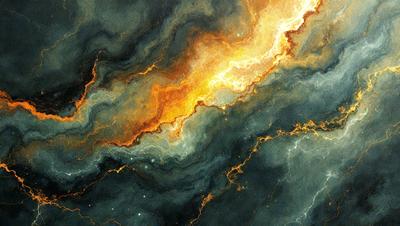 The primary subject of the image is a painting of a galaxy, featuring a swirling mass of colors and light. The setting is a dark, starry background, which contrasts with the vibrant colors and light of the galaxy. The visual style is a combination of digital art and illustration, creating a dynamic and captivating scene. The colors and mood of the painting are predominantly dark and moody, with the bright colors of the galaxy standing out against the black background.