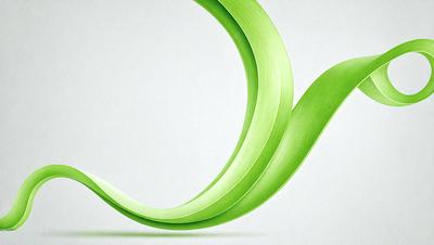 The primary subject of the image is a green leaf, which is the main object, scene, or focus of the image. The leaf is depicted in a close-up view, with a white background that highlights its vibrant color. The visual style of the image is a digital art or illustration, as it is a detailed and well-crafted representation of the leaf. The colors and mood of the image are predominantly green, with a sense of freshness and natural beauty.